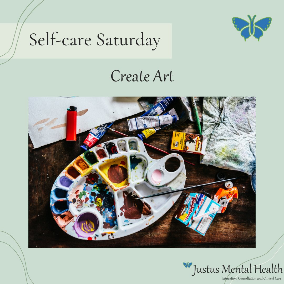 Justus_mh's tweet photo. @Justus_mh  #SelfCareSaturday #createart  Art is good for the soul Create art  for you - no judging, let go of the inner voice telling you "no, you can't" Just let go and see what you create...#MentalHealthMatters #MentalWellbeing https://t.co/8nB2nzGU1N