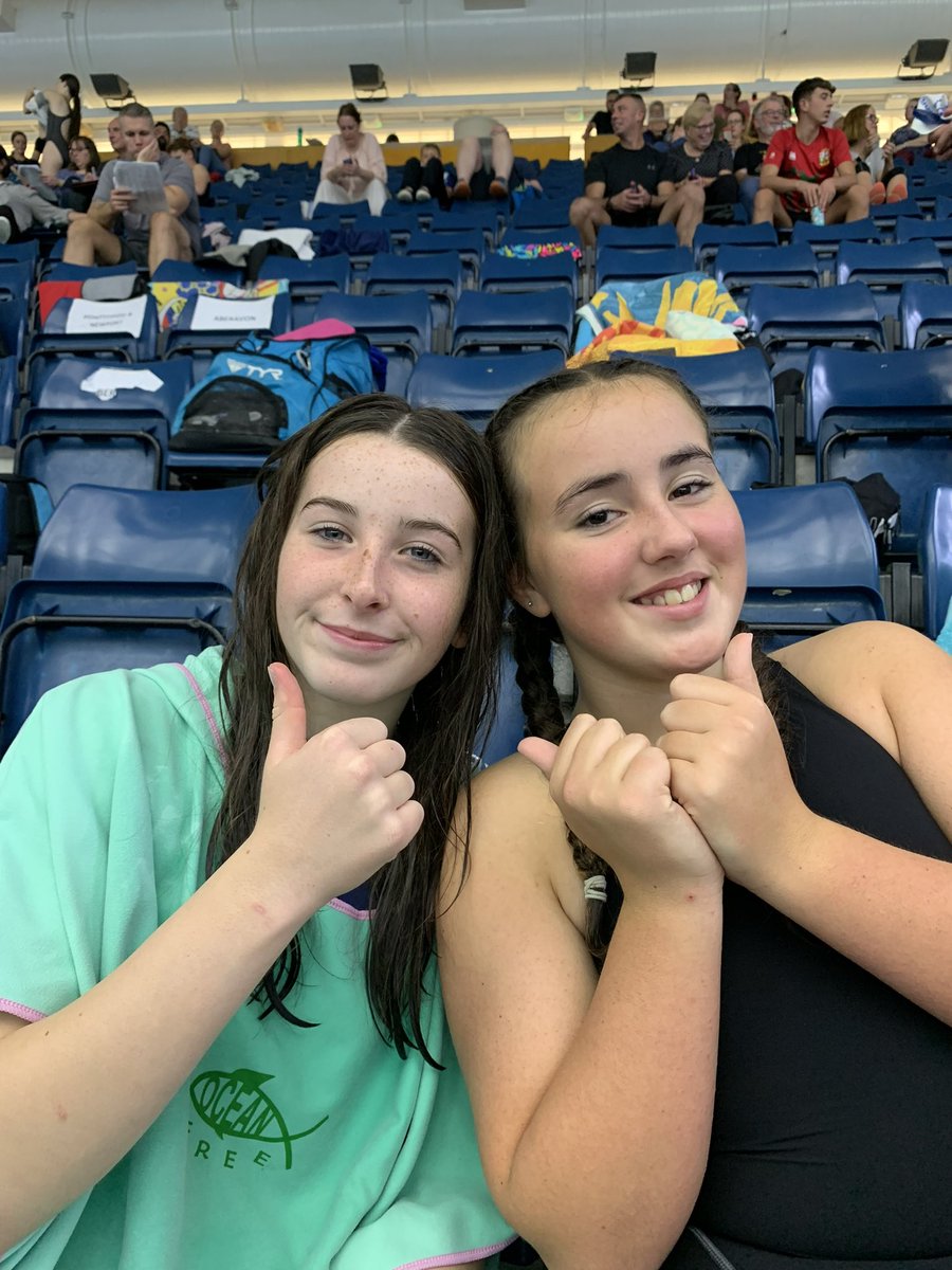 EmilyGodsell's tweet photo. A day of racing for these two at @WalesNatPool in the Neath ASC Open. Some good results and great new PBs. #justkeepswimming 🐠@AddGorffYGBM @bridgendcounty https://t.co/h1o6O3btu5