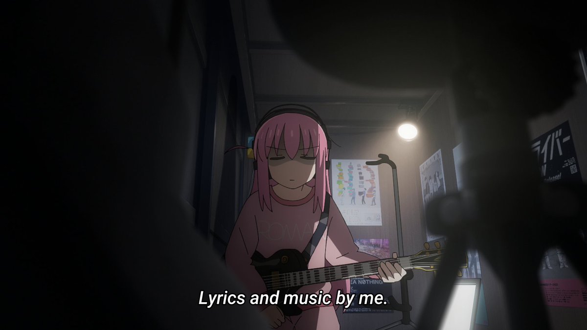 HeadLessBrahmin's tweet photo. čas na dalších pár nových #AnimeFall2022 #AnimePodzim2022 sérií. 

9) Bocchi the Rock. na youtubu kytarová bohyně, v reálu nefunkční asociál. a pak doslova zakopne o kapelu, protože proč ne.

docela cringe skečová komedie. skoro ale vedle, i když produkce dobrá. za mě ale ne https://t.co/dS2yApwCVr
