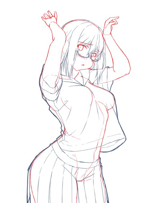 ウマ絵とほぼ同時進行のやつ。むずい 