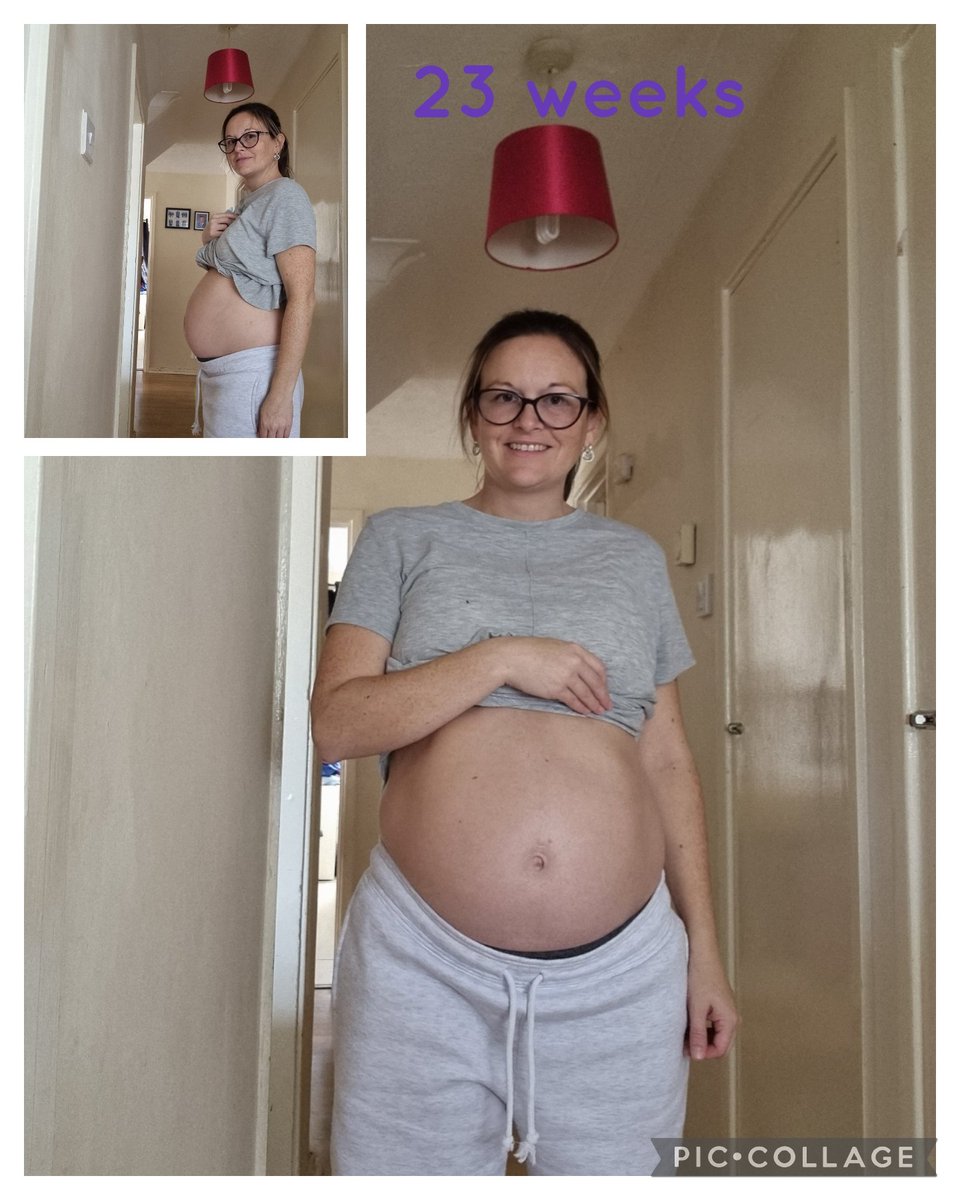 DaniThomas8's tweet photo. #23weekspregnant #23weeks #bumpphoto #bumpno2 π€°π€°π€° https://t.co/cRodnawQqR