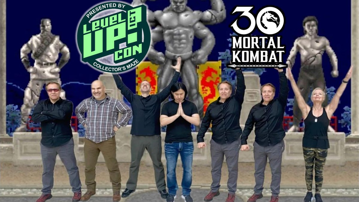 tabmok99's tweet photo. The longest Mortal Kombat panel -- nearly 2 hours -- I've ever seen! The 30th Anniversary panel is now online!

#LevelUpICTcon #30thAnniversaryOfMortalKombat #MK30 @CollectorsMaze 

Full vid -- https://t.co/xLWLC9F9KF https://t.co/tRm8jAbgD1