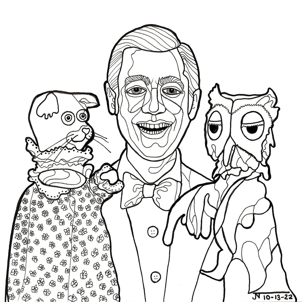 Slappy The Dummy Goosebumps Coloring Pages