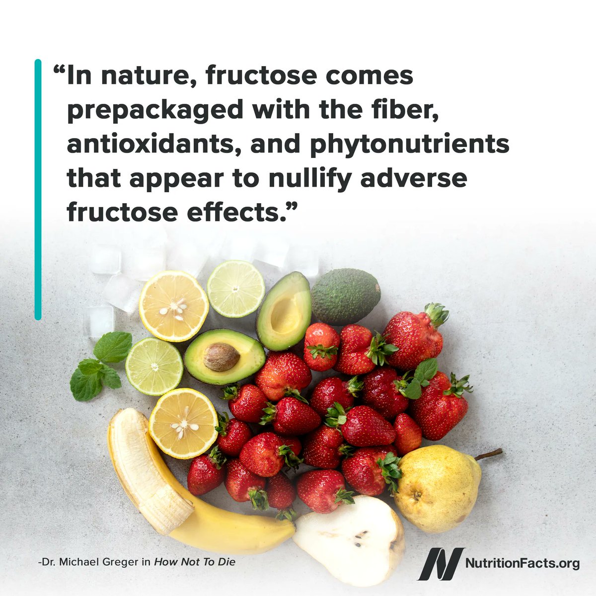 Adding berries to a meal can help blunt an insulin spike from high glycemic foods. The fiber in fruits helps slow the release of sugar, and fruit phytonutrients can help inhibit the transportation of sugar into our intestinal walls and bloodstream: bit.ly/2nPCyZw