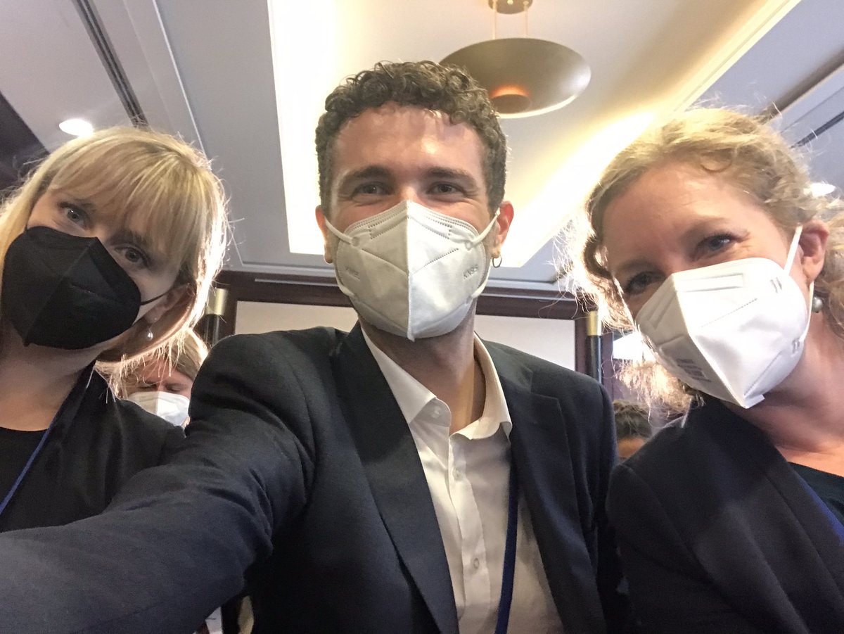 AHolzscheiter's tweet photo. On our research mission @WorldHealthSmt in Berlin, observing youth representation in global health &amp; data sharing debates for our two exciting intl research projects @GSW_TUDresden https://t.co/919tZxe3NV