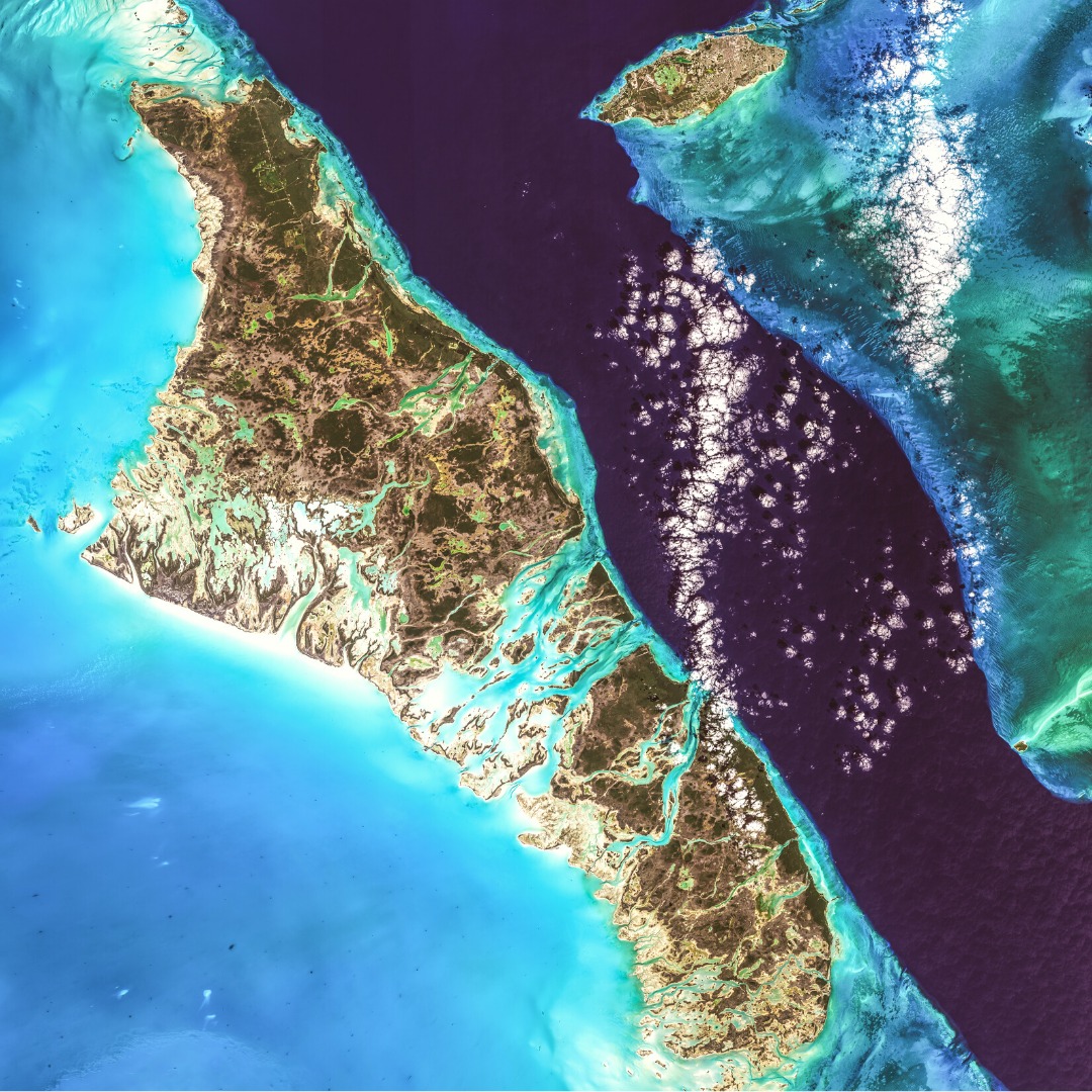 The Tongue of the Ocean is a deep oceanic trench in The Bahamas separating Andros &amp; New Providence. Andros Barrier Reef, 3rd largest fringing barrier reef in the world drops to about 8ft on the island side and 6,000ft in the Tongue of the Ocean.
#bahamas #andros