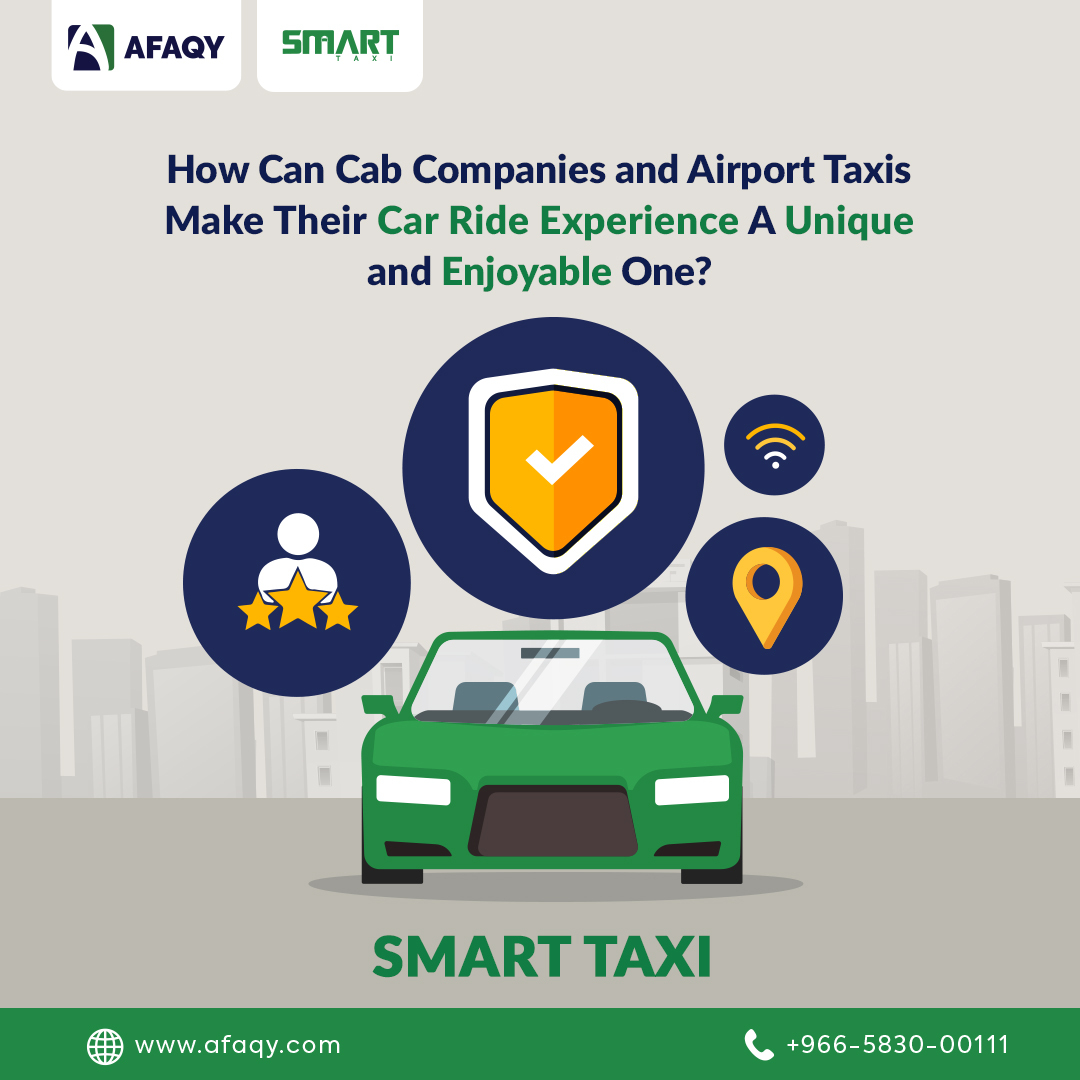 AFAQYIT's tweet photo. How can #cab_companies and #airport_taxis make their car ride experience a unique one? 🚕

By using #SmartTaxi developed by #AFAQY companies can make use of many benefits:
📳 Free Wi-Fi
📍 A navigation system
📲 Driver and vehicle info

🌐https://t.co/NDXL4fnxNH

#IoT #TaxiCab https://t.co/GzFJrLengh
