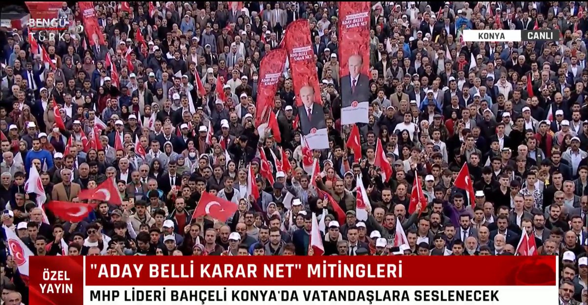 Artık bütün yollar 2023 seçimlerine açılmaktadır. Kararınız kaderinizi, iradeniz aydınlık bir geleceğin rotasını belirleyecektir.
Vakit anbean yaklaşmakta, çember günbegün daralmaktadır. 
Bizim adayımız belli kararımız nettir.

Liderimiz Sayın Devlet Bahçeli