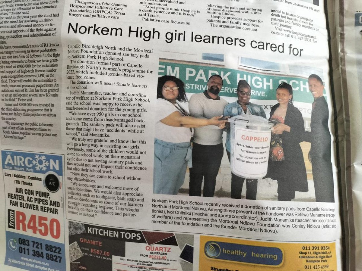 mnf_org's tweet photo. Thank you @KemptonExpress for this beautiful article. https://t.co/MzmwvvUw17