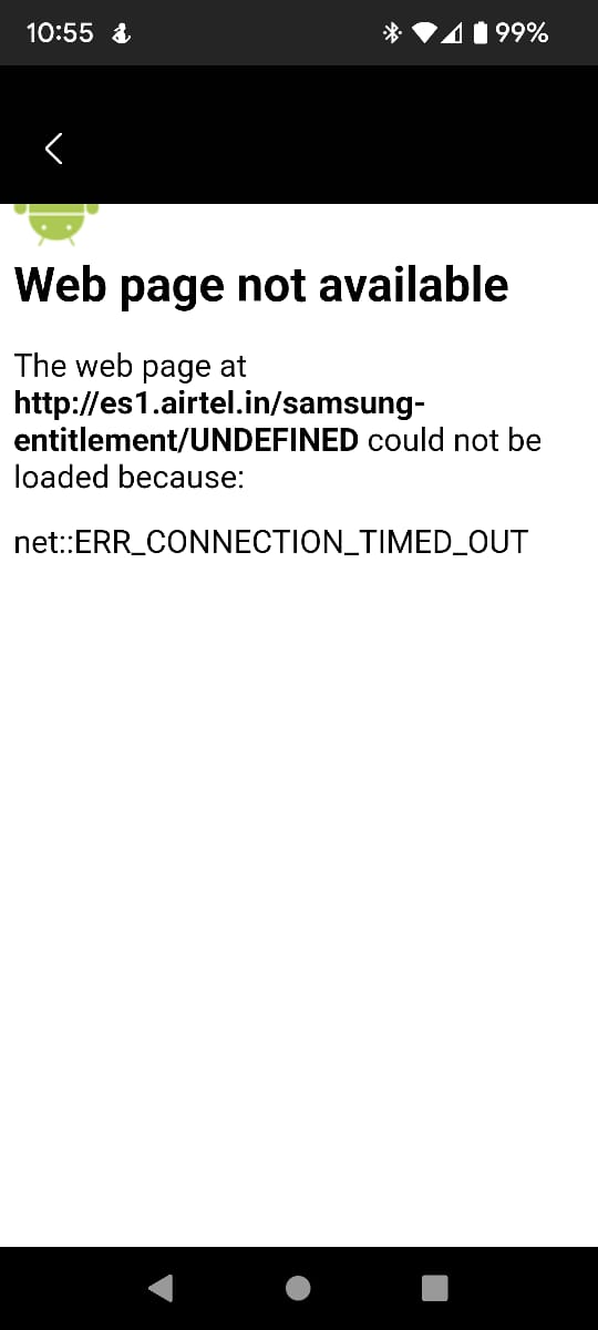 shylock007's tweet photo. @Airtel_Presence unable to connect my samsung galaxy watch 4 to your mobile data networkand your cc has no idea how to handle this https://t.co/w5IoGdPt1x