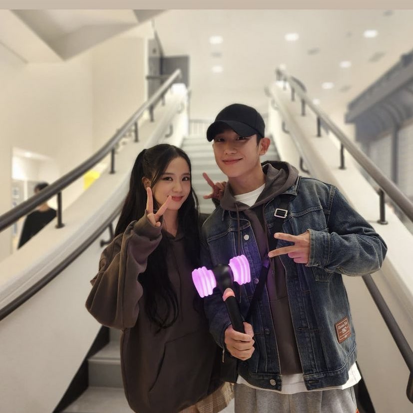 OMG Jung Haein and Jisoo 🥺💛