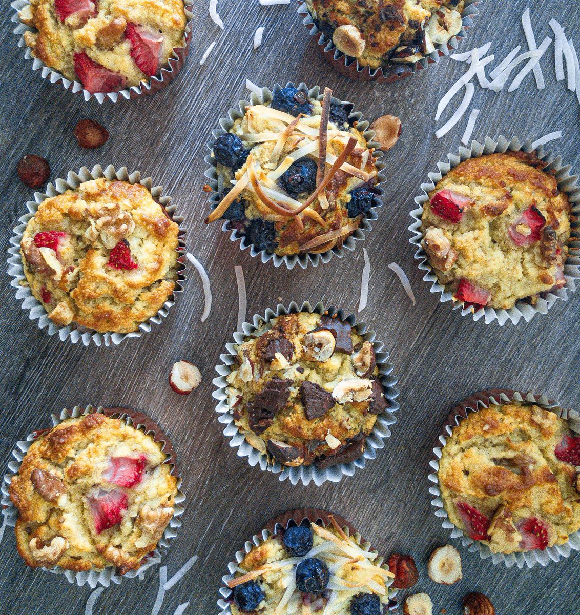 KetoDietEasy's tweet photo. These muffins are made with almond flour, they are gluten free, high in protein, lots of fibre and just down right delicious! 
.
.
.
.
.
#muffins #healthymuffins #lowcarbrecipes #lowcarbmuffins #almondflourmuffins #lowcarbtreats #wwcommunity #ww #paleorecipes https://t.co/UiOtecjYBn