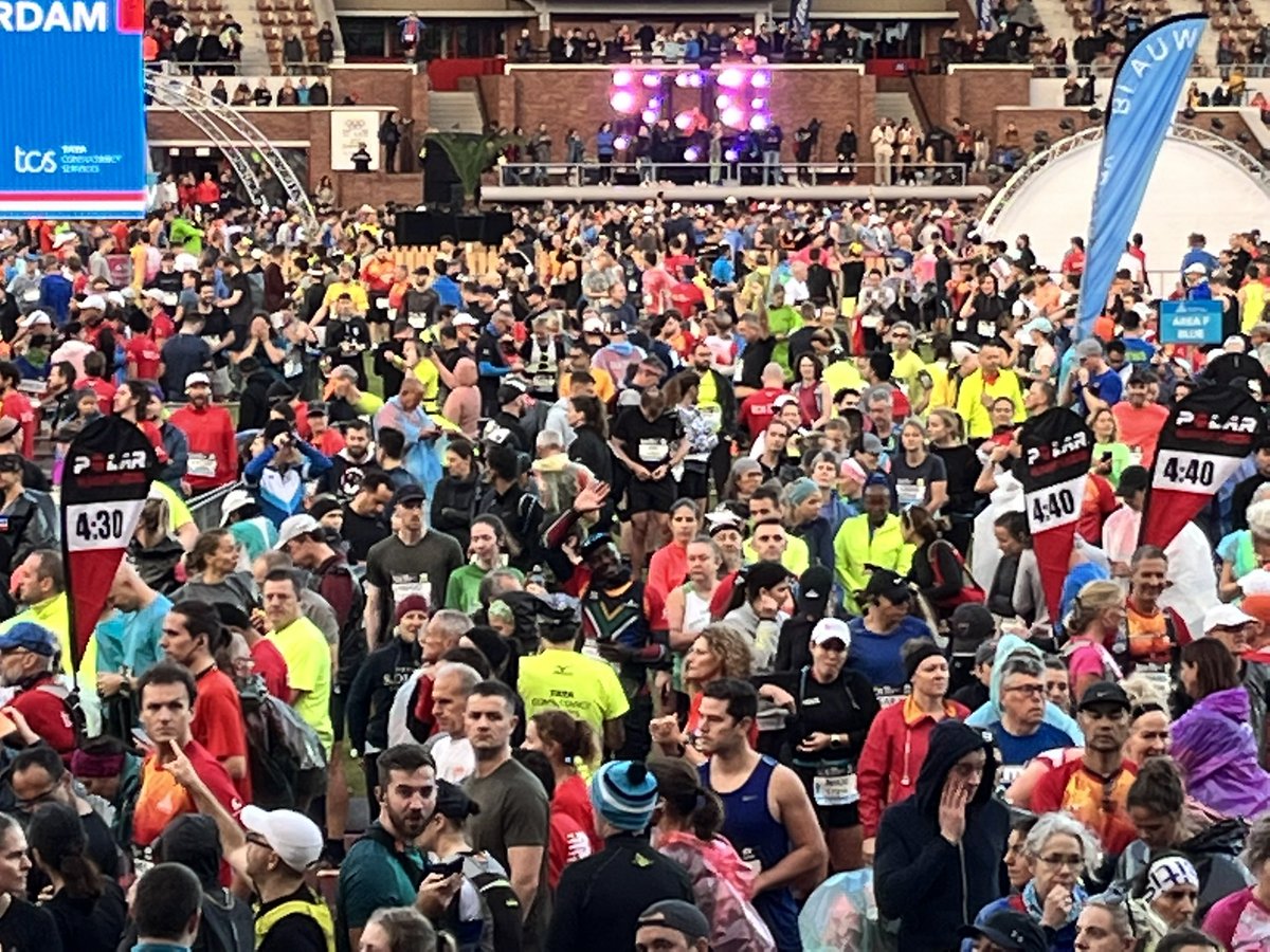 LovenessKhunou's tweet photo. 135 Countries represented today at #TCSAM22 Amazed by the #turnup and good vibes all around! Proud of my brother for finishing #42km in under 5hrs! #TCSAmsterdamMarathon #TCSAM22 #Ilovetorun #masterpiece #running #runnersforlife #HealthyLiving #supportersclub https://t.co/b61wOoatOG