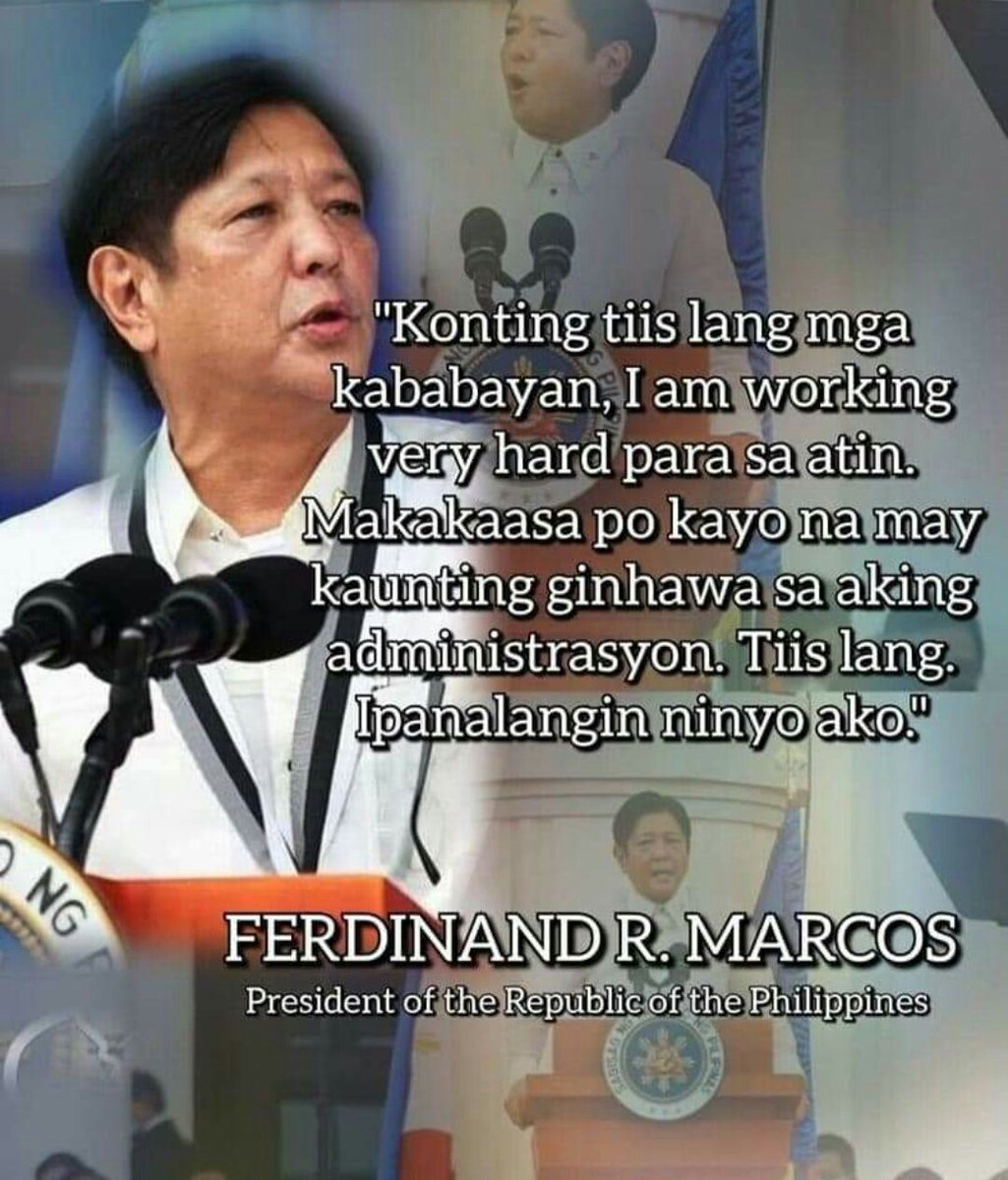 We keep Praying for you Apo PBBM❤️