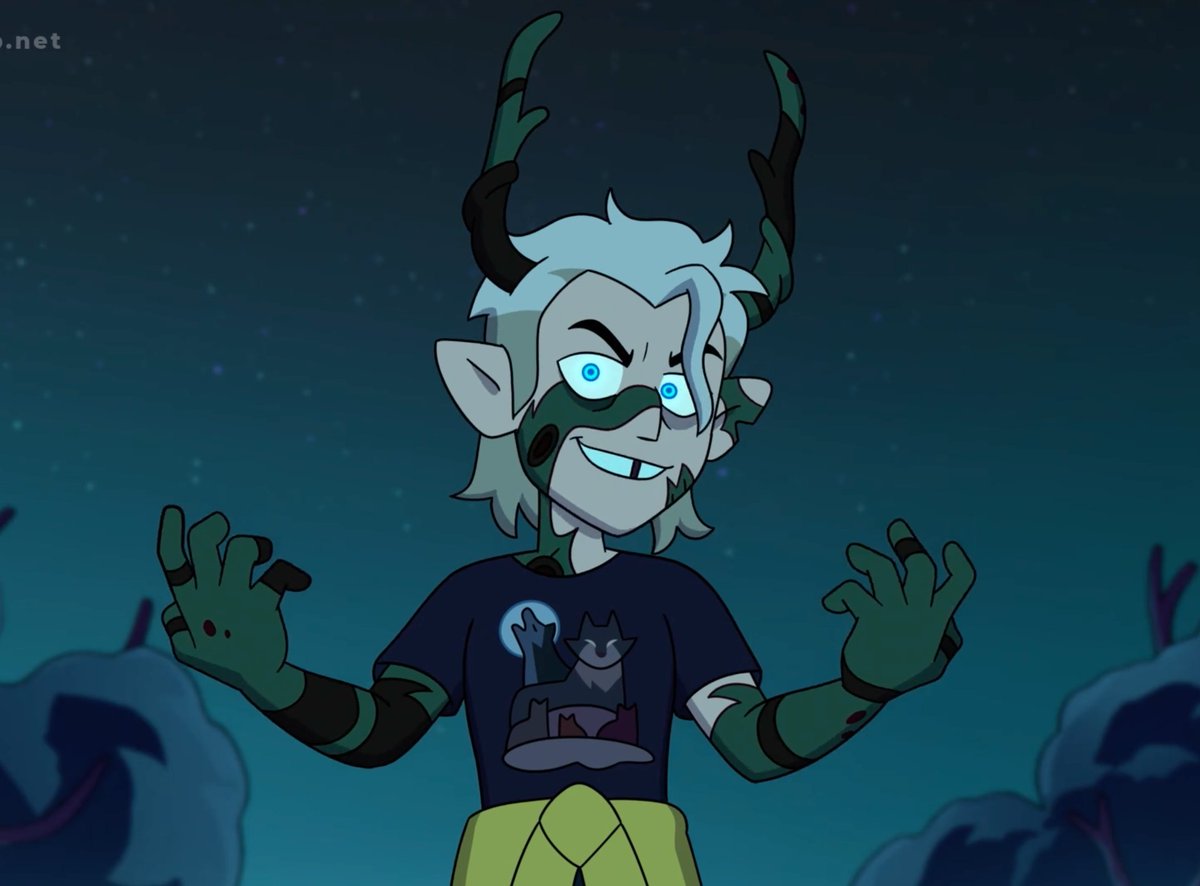 cezorsomething's tweet photo. The masculine urge to draw possessed hunter rn HE DIDN'T HAVE TO LOOK THIS RAD HELLO???????
#TheOwlHouse https://t.co/aeKscDfARc