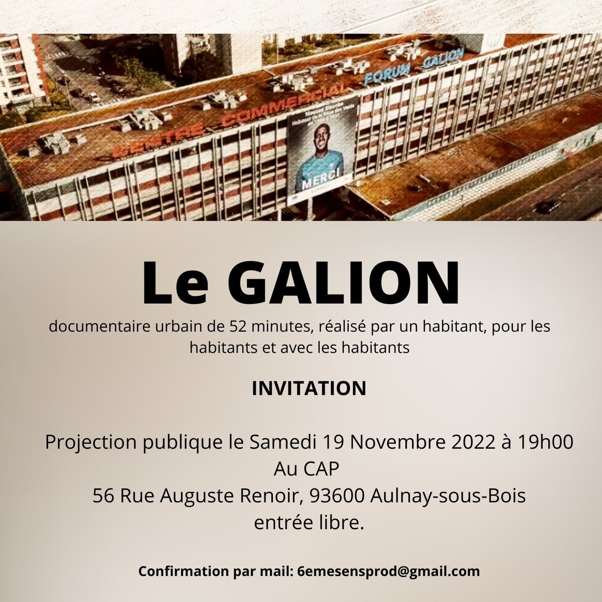PresseDossier's tweet photo. 🎬  Amis journalistes .
Notre association à le plaisir de vous annoncer la projection de son 1er documentaire en avant première 
Le 19 nov 2022.
Nous sommes dispo pour des interviews radio télé papier.
Si cela vous intéresse n'hésitez pas 
Merci
#Legalion 
#Le6emesensprod https://t.co/4qgnTleFae