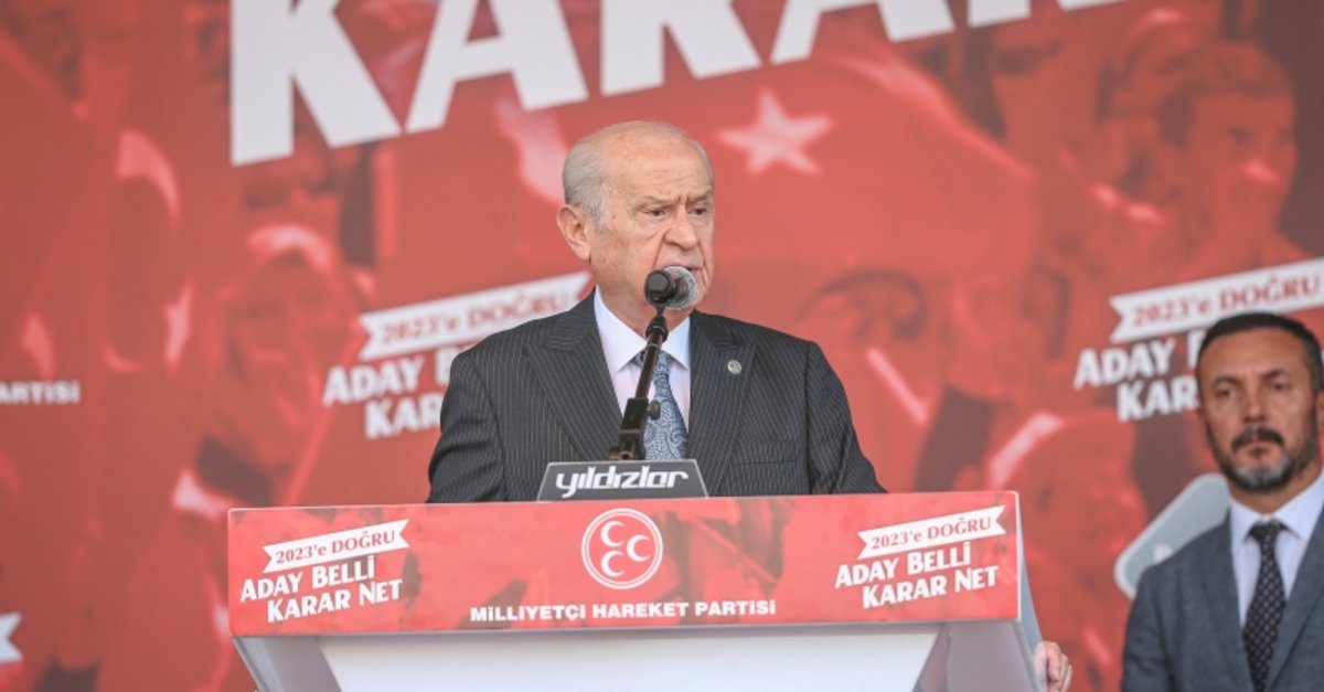 MHP Lideri Devlet Bahçeli'den flaş açıklamalar: 'Türkiye 2023' te iki büyük siyasi ve tarihi süreci yaşayacak.' turkgun.com/mhp-lideri-dev…