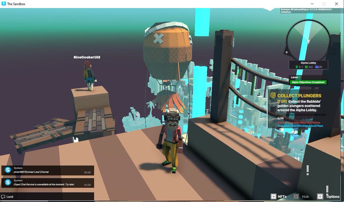 boy293boy's tweet photo. @TheSandboxGame I just participated in the #SandboxAlphaS3Giveaway for a chance to win 500 SAND! Here is my favorite air balloon, check out my screenshot below!
👇 https://t.co/cjq6cE7d9j