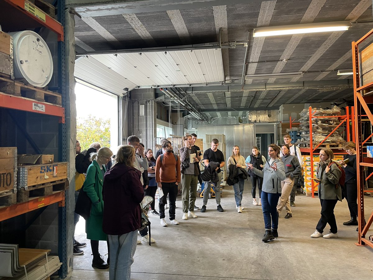 ArchitectureSHU's tweet photo. Great MArch Y6 field trip to Brussels this week - many thanks to Léa Bottani-Dechaud, Francesca Crosby and Chiara Cicchianni for wonderful talks and tours! #architecture #shuarchitecture #ribapart2 https://t.co/vvMoRvFSVH