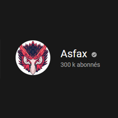 Asfax1's tweet photo. Un nouveau pallier pour ma chaîne aujourd'hui ! Merci beaucoup à tous ceux qui me suivent ! https://t.co/oCrIpDx9zd