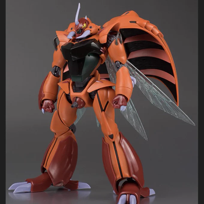 なんとなくガンプラ写真からオーラバトラーみ感じてたけど、設定画見ると一層オーラバトラー感強いな…w 