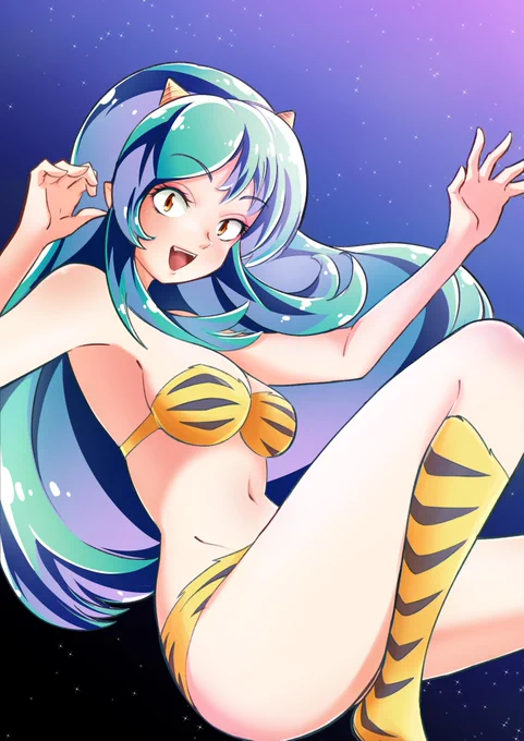ラムちゃん描きましたっちゃ!なるほど可愛いっすわ…! 