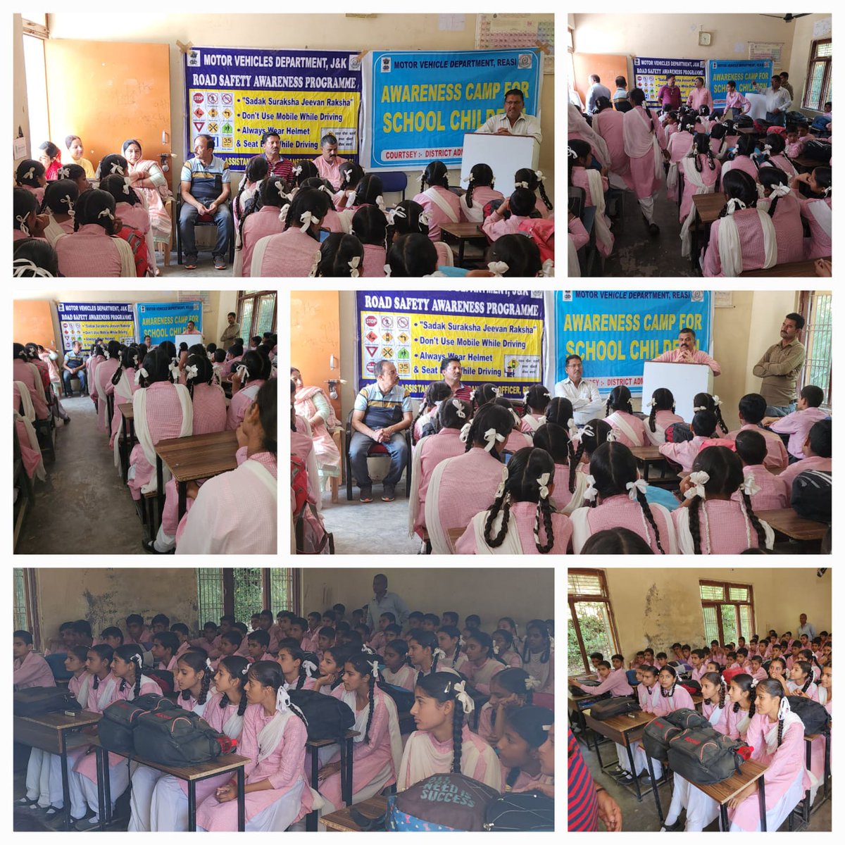 DMReasi's tweet photo. #RoadSafetyProgramme
An awareness programme regarding Road safety conducted at High School Bhaga by Team MVD Reasi.
@OfficeOfLGJandK @diprjk @Divcomjammu @ArtoReasi https://t.co/lhMIWcNstk