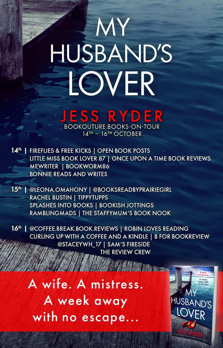 sams_fireside's tweet photo. My turn for Books on Tour and My Husband's Lover by @jessryderauthor Check out my review on my blog...

https://t.co/geHF3Br6Uv

#myhusbandslover #netgalley  #jessryder #bookouture #crimefiction #psychologicalthriller #thrillerromance #thrillerfiction #thrillerbooks #bookreview https://t.co/dyVlrXHejy