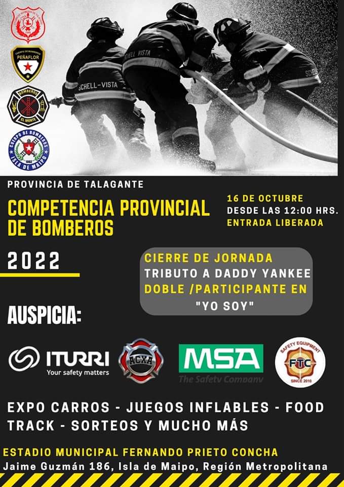 FdoSanMartinD's tweet photo. @CHVNoticias @adnradiochile @meganoticiascl @DPPTalagante @SimpatiaRadioCL.. Apoyemos a nuestros Bomberos, ellos siempre estan para ti cuando los necesites. https://t.co/XRpOxWolek