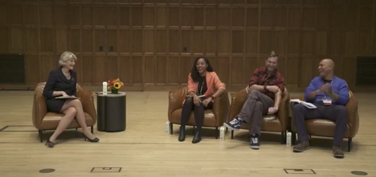 TorreyMaldonado's tweet photo. Great fun &amp; great panel w/ @Vassar President @ehbvassar &amp; @tanaytatum &amp; Pete Malinowski as we help launch “#FearlesslyConsequential: A Campaign for Our Collective Future”. LAUNCH is the right word: the energy of our panel &amp; alums in-person &amp; streaming from around the 🌎 was💥 https://t.co/81SQ6Oalb0