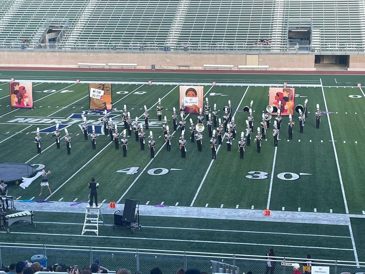 NISDStrausBand's tweet photo. Congratulations to @SotomayorBand for their Division 1 performance at The Region 29 Marching Band Contest. #MakingHistory #FirstOneInTheBooks https://t.co/msQvs4sgaL