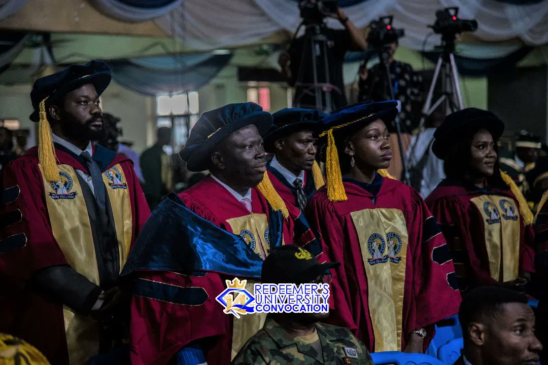 RedeemersUni's tweet photo. Cross section of graduates at the 14th Convocation Ceremony.
#Redeemersuniversity
#Insiderun
#14thconvocation
#convocationceremony https://t.co/qMPU08kuP5