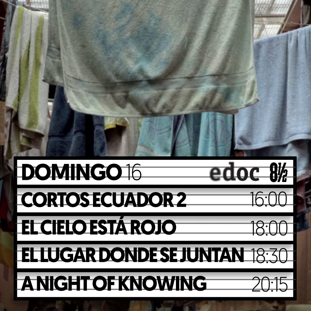 8medio's tweet photo. En nuestra historia de 20 años juntos entre #FestivalEDOC y #8ymedio, hay clásicos q son parte de nuestra historia, "El lugar donde se juntan los polos" de @JuanMartinCueva es uno de ellos. Hoy 18h30, entrada libre

Y en el #DIA3 de #21EDOC, este es el cartel 👇👇

#VenAl8 https://t.co/OW8PLGyMpr