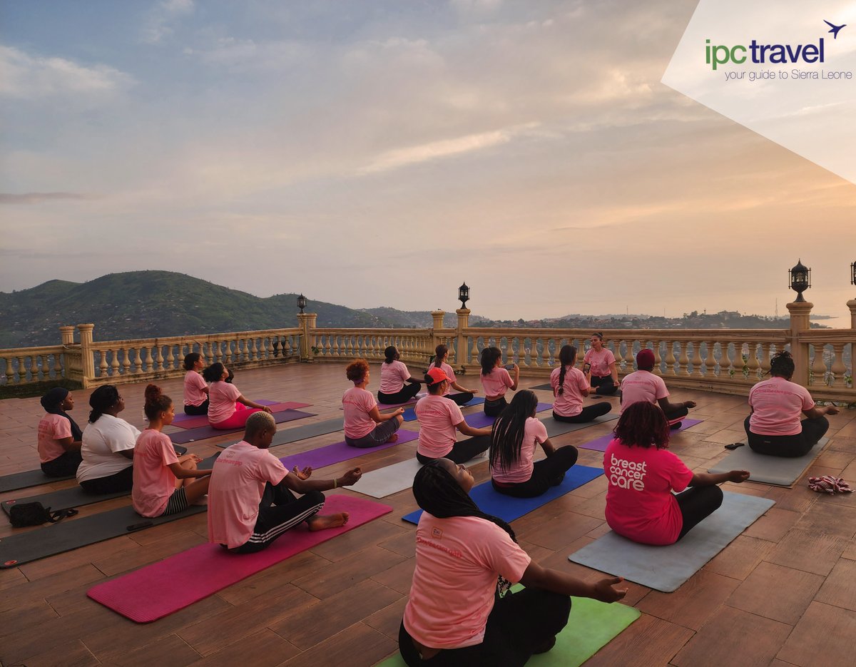 IPCTravelAgency's tweet photo. We would like to express our gratitude to everyone that joined us on the #YogainPink class to raise funds for #ThinkingPink #BreastCancer Foundation in #SierraLeone
#IPCTravel #yourguidetosierraleone #travel #tourism #yoga #meditation #wellnesstourism #SaloneTwitter https://t.co/W1l7OYlILv