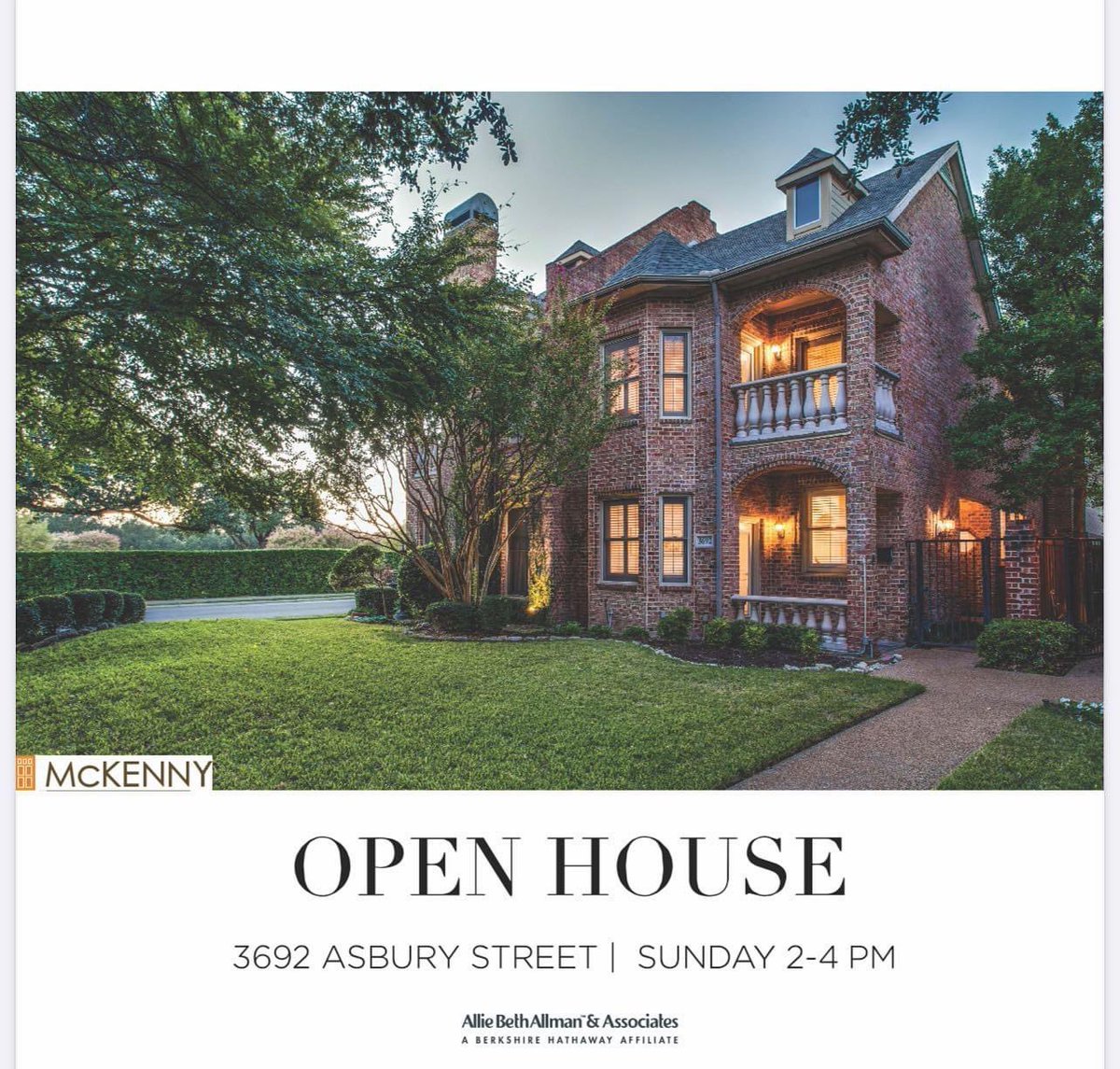 JUST LISTED + OPEN TODAY! Sunday, October 16, 2-4 PM at 3692 Asbury Street! $1.25M, walk to Armstrong Elementary, MIS/HPMS, Snider Plaza, and Goar and Williams Parks! sellingparkcities.com