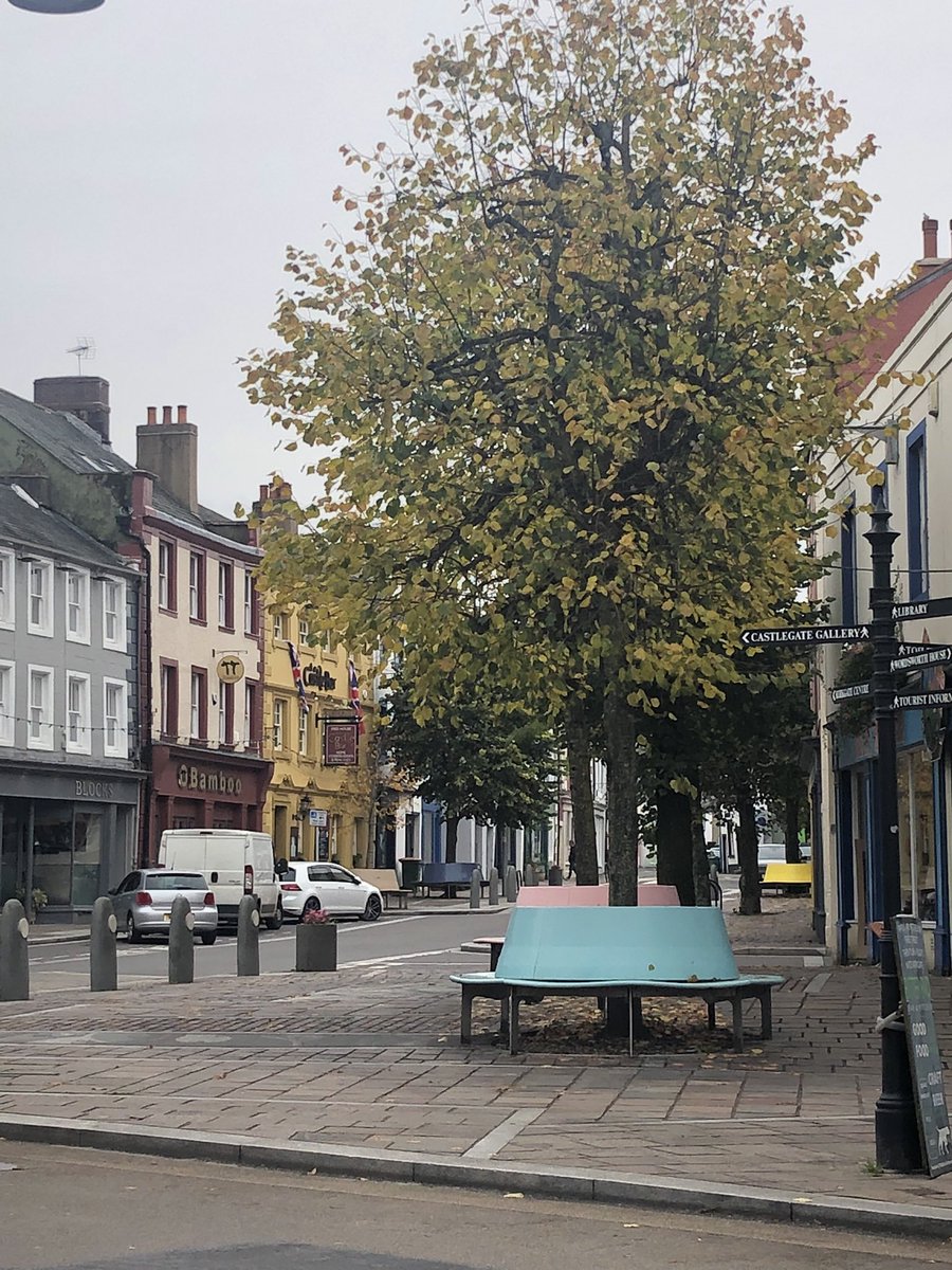 BrighamSpy's tweet photo. Autumn in Cockermouth. Look out for the Heron! https://t.co/kSkAnhCm6w