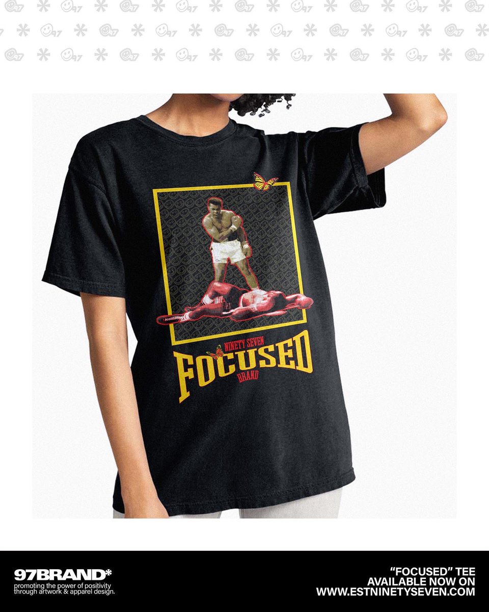 The “Focused” tee by 97BRAND is available now on estninetyseven.com.