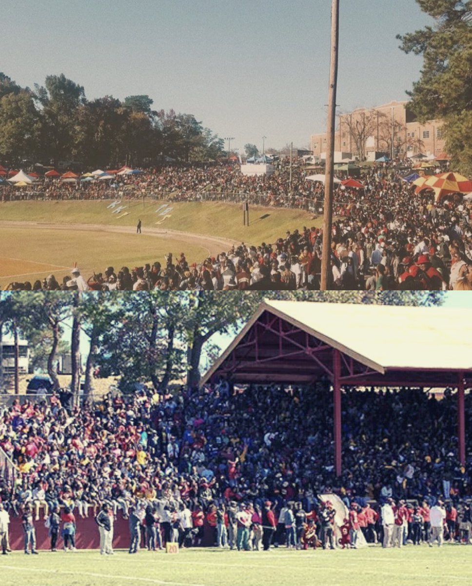 MBPPrez's tweet photo. Have you ever seen a Family Reunion, Cookout, and Football game wrapped all in one? 

@SkegeeFootball Is one of the greatest football homecoming experiences in the world!

The “Tailgate” happens inside the stadium. It’s a must see!

#TUHomecoming22Loading
#addtoyourbucketlist https://t.co/40GTPK1ESP