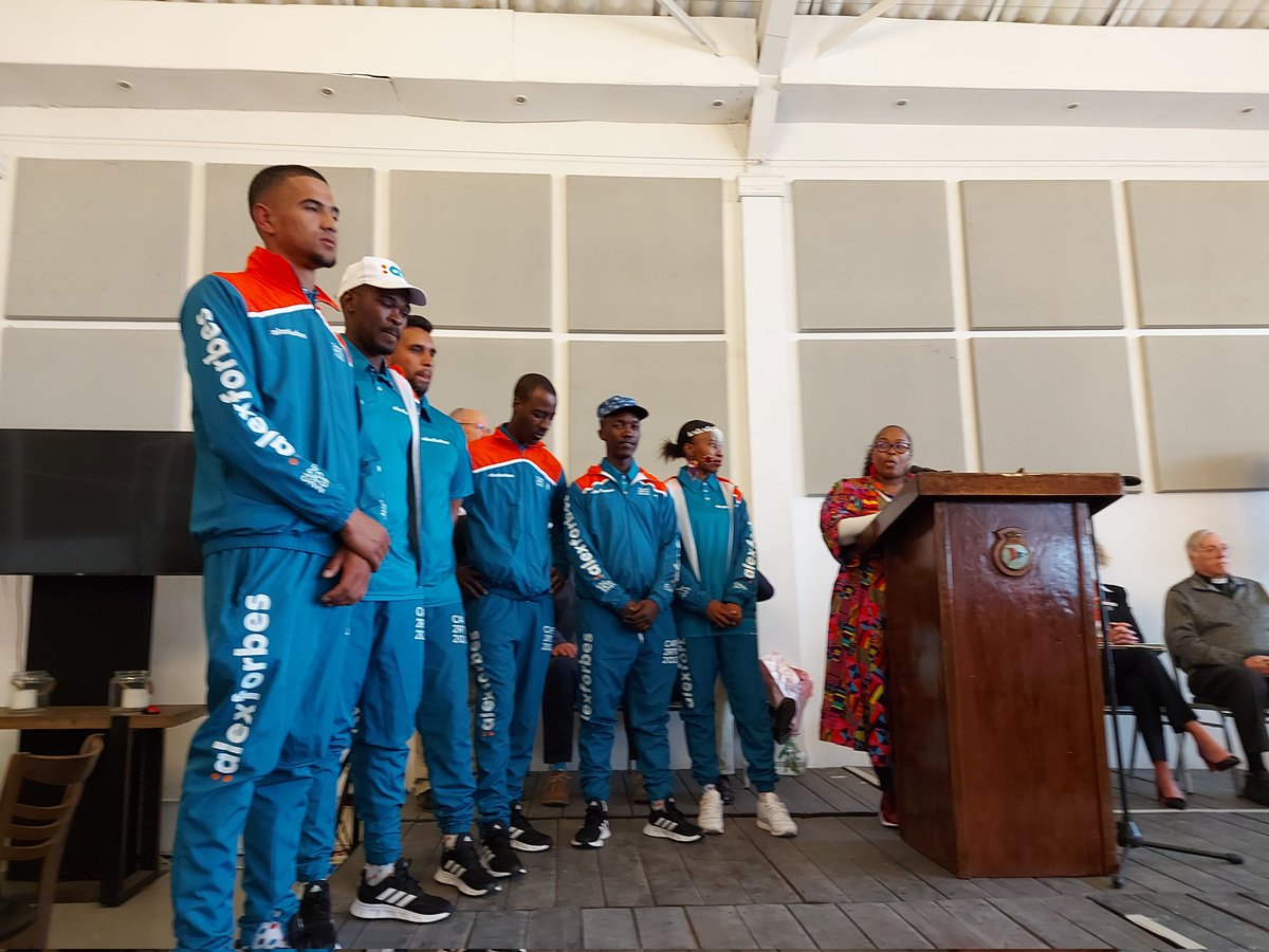 GermanyCapetown's tweet photo. Yesterday at the opening of the @CityofCT's sailing season, we had the pleasure to meet the #RCYC's #SailingAcademy crew who will participate in the #Cape2Rio race in January. May they have fair winds and following seas! https://t.co/WOuw7R2O5X