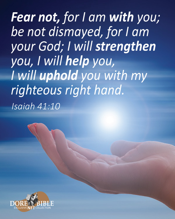 dorebiblenft's tweet photo. "Fear not, for I am with you"
🔴Get motivated by bible quotes
🟥Watch the bible live on your screen
https://t.co/B4R4HkTUiu
-----------
.@nft__community
#BibleQuotes #BibleVerse #NFTartwork https://t.co/lno7K9Ykp2