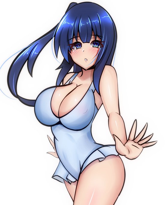 水着のくおんちゃんを描きました!!
「あの…視線が…あるような…?」 