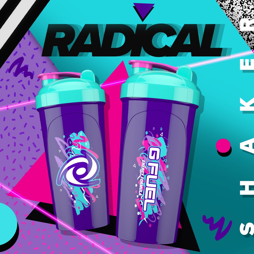 G FUEL® on Twitter SOON. The "𝙍𝘼𝘿𝙄𝘾𝘼𝙇" G FUEL Shaker. Who
