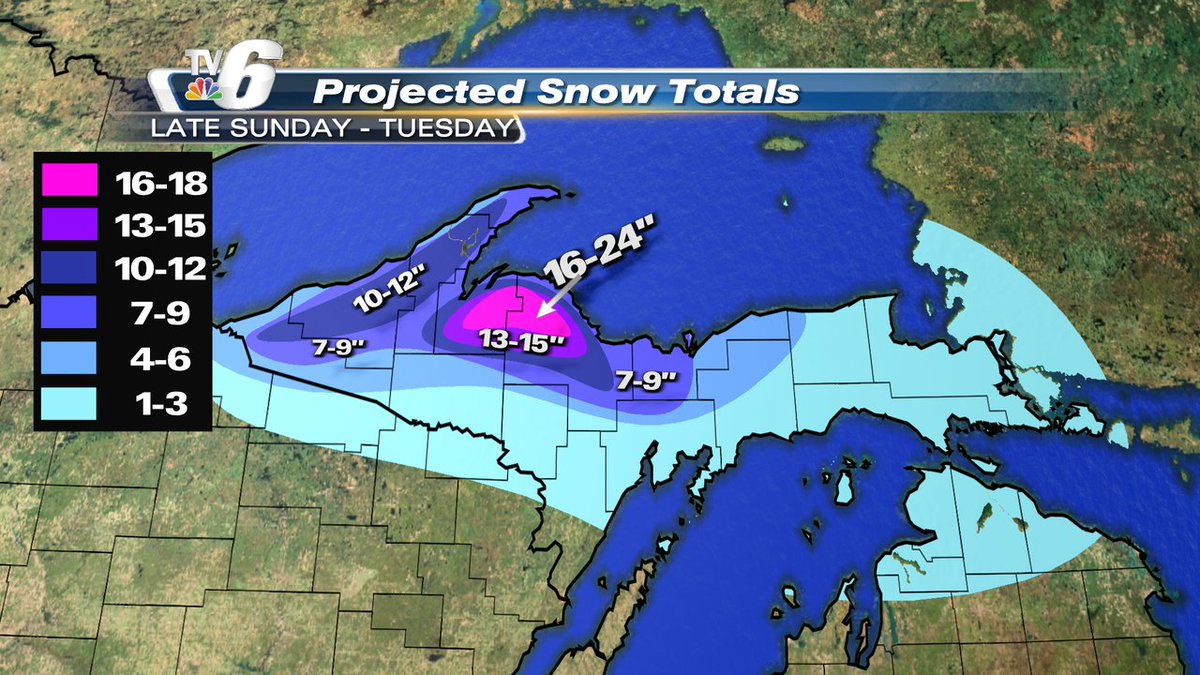 wluctv6's tweet photo. A winter storm will bring wet heavy dense snow to the area from tonight through Tuesday. Snowfall amounts could push near two feet in some higher elevations. Impacts include difficult travel &amp; widespread power outages from wind gusts near 50mph.
https://t.co/opXOmE1mkQ https://t.co/0778YGgXFT