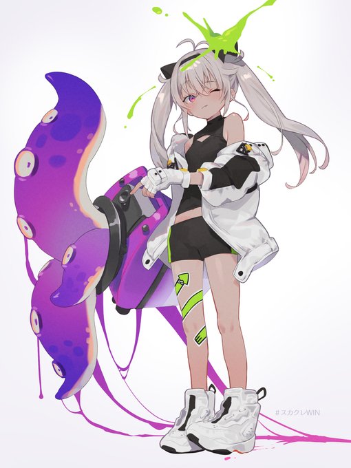 楽しかった!かっこよかったー!!
#スカクレWIN #にじスプラ祭り #マオのお絵描き帳 