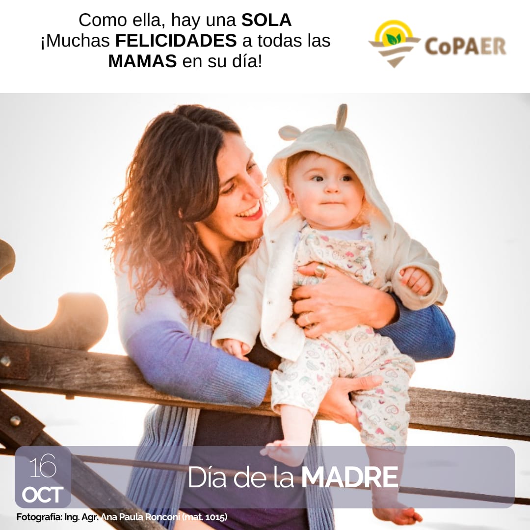 CopaerColegio's tweet photo. 16 de Octubre | Día de la madre
❤️ Como ella, hay una sola. Presente todos los días de nuestra vida. ¡Felicidades!
#diadelamadre #madre #ingenieras #ingenierasagronomas #agronomas #CoPAER https://t.co/EhVOLOSxqV