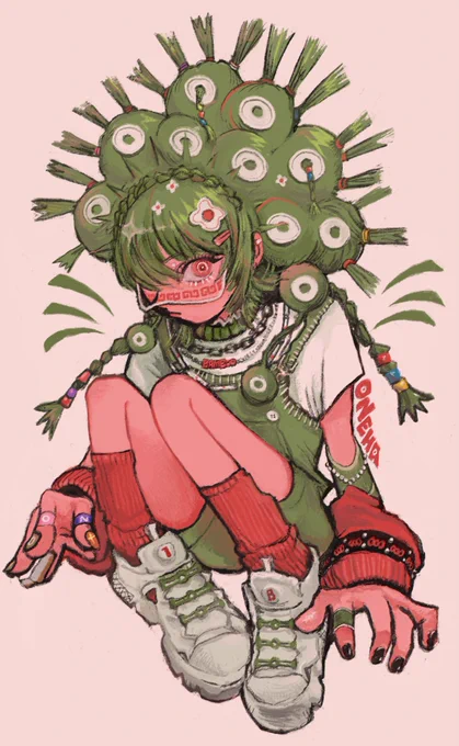 イーソーの擬人化です 