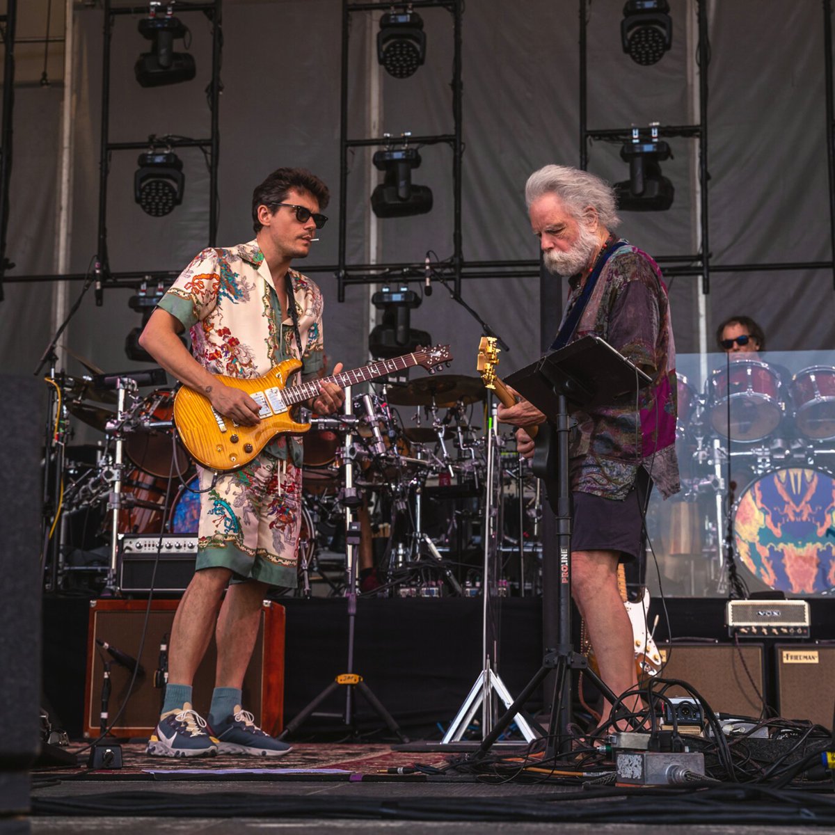 Happy birthday @bobweir &amp; @johnmayer 🤩 
What a long strange trip it's been...see you in Mexico!