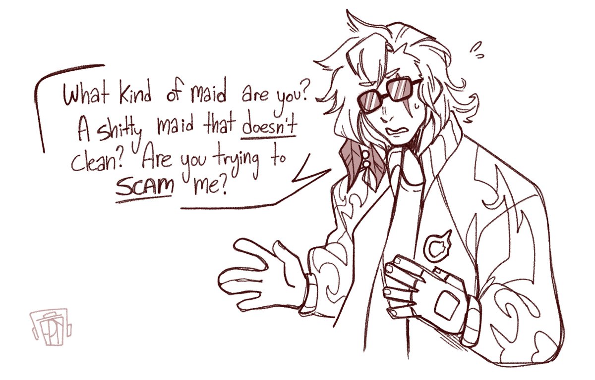 Comic commission for <a href="/WoLHenryGordon/">Henry Gordon || The New Jersey Isekai</a> 🧹💕

Y'shtola is trying her best rn, you got this Henry