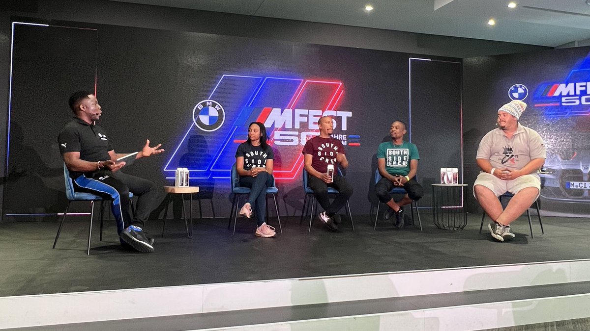 Last but certainly not least, we have the #BMWSpinningLegends with us at the <a href="/BMW_SA/">BMW South Africa</a> #MFestSA2022 #MTalks.