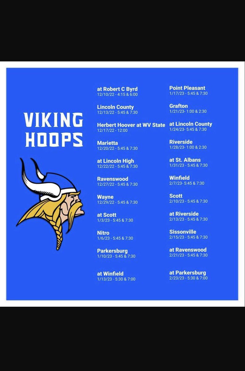 Ripley Boys Basketball Schedule 2022-23!